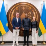 Perezida Kagame yakiriye abashyitsi bakomeye nyuma y’umuhango wo Kwita Izina ku nshuro ya 21.