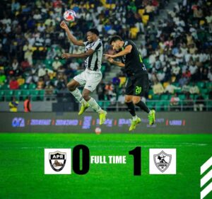 APR FC itsinzwe na Zamalek igitego cya nyuma, amahirwe yo gukomeza asigaye i Cairo